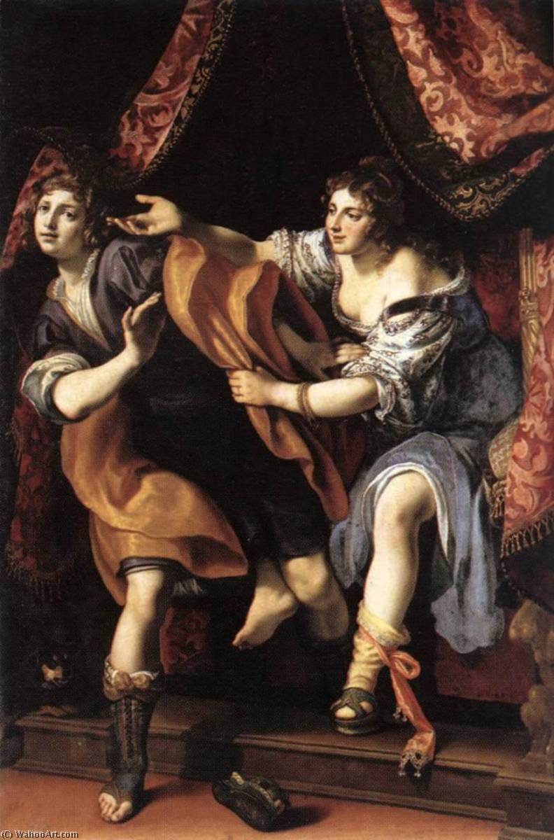 Order Art Reproductions Joseph and Potiphar`s Wife, 1610 by Cigoli (1559-1613) | ArtsDot.com