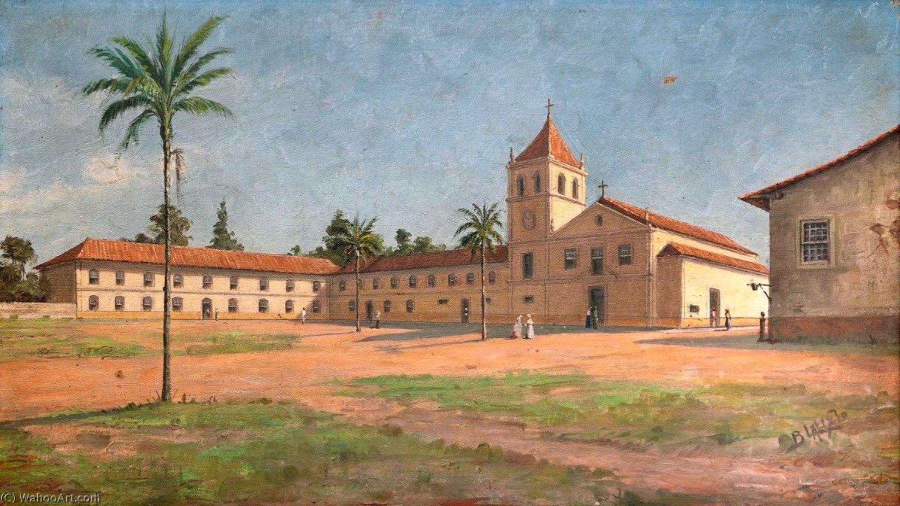 Order Oil Painting Replica Português Pátio do Colégio by Benedito Calixto (1853-1927, Brazil) | ArtsDot.com