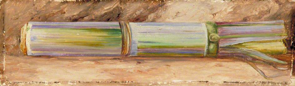 Order Oil Painting Replica A Piece of Sugar Cane, 1870 by Marianne North (1830-1890, United Kingdom) | ArtsDot.com