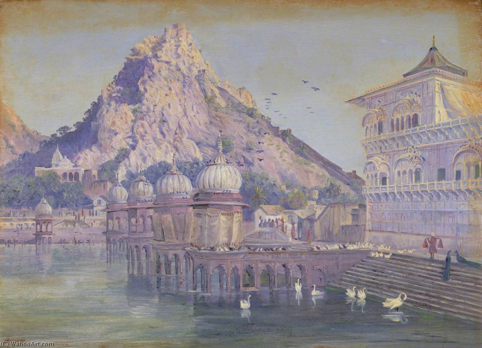Achat Reproductions De Peintures Ulwar, Inde. Novr. 1878 `, 1878 de Marianne North (1830-1890, United Kingdom) | ArtsDot.com