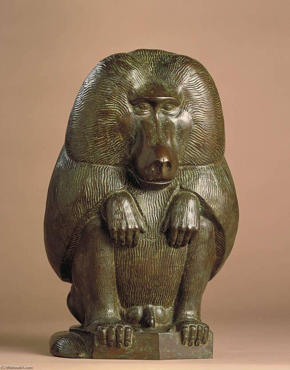 Order Artwork Replica Baboon, 1932 by Paul Manship (Inspired By) (1885-1966) | ArtsDot.com