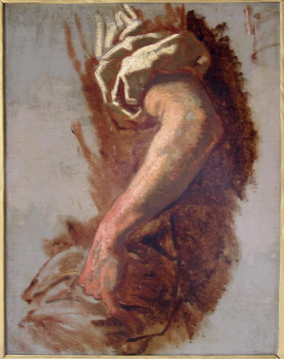 Buy Museum Art Reproductions Bras gauche by Thomas Couture (1815-1879, France) | ArtsDot.com