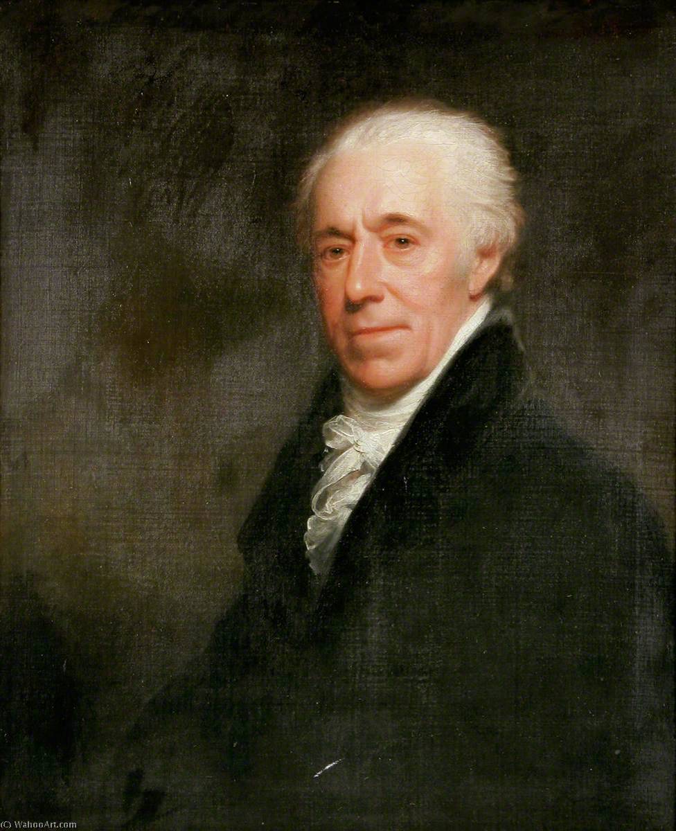 Order Paintings Reproductions Philip Meadows Martineau (1752–1829), Assistant Surgeon Surgeon (1778–1828), 1825 by William Beechey | ArtsDot.com