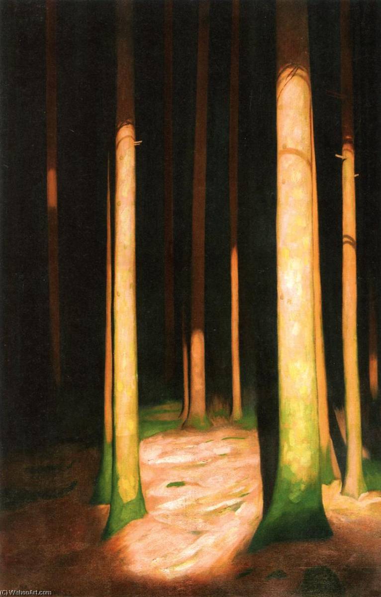Buy Museum Art Reproductions In the Forest, 1933 by Hans Emmenegger (1866-1940) | ArtsDot.com
