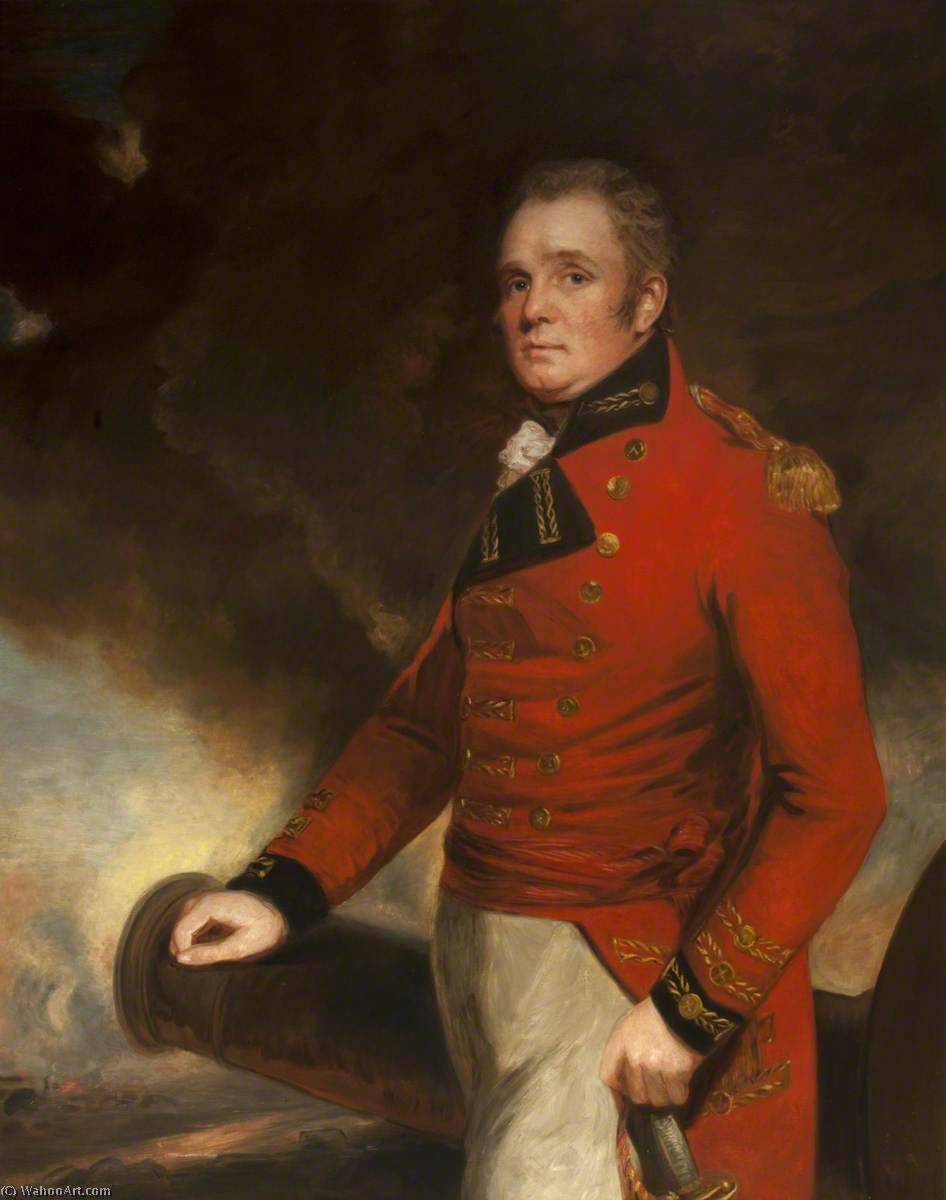 Order Art Reproductions Lieutenant General Sir Thomas Maitland (1759–1824) by John Hoppner (1758-1810, United Kingdom) | ArtsDot.com