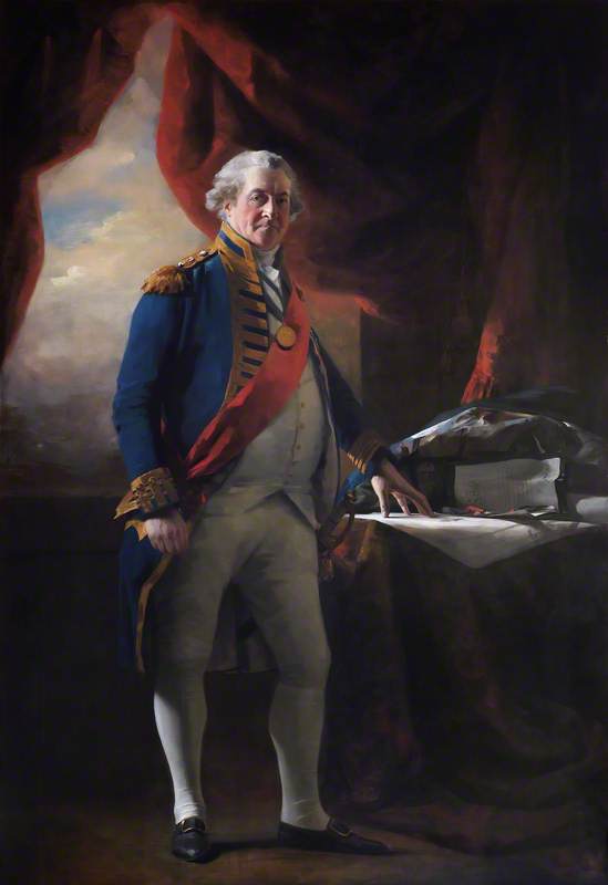 Order Art Reproductions Admiral Adam Duncan (1731–1804), 1st Viscount Duncan of Camperdown, 1798 by Henry Raeburn Dobson (Inspired By) (1901-1985) | ArtsDot.com