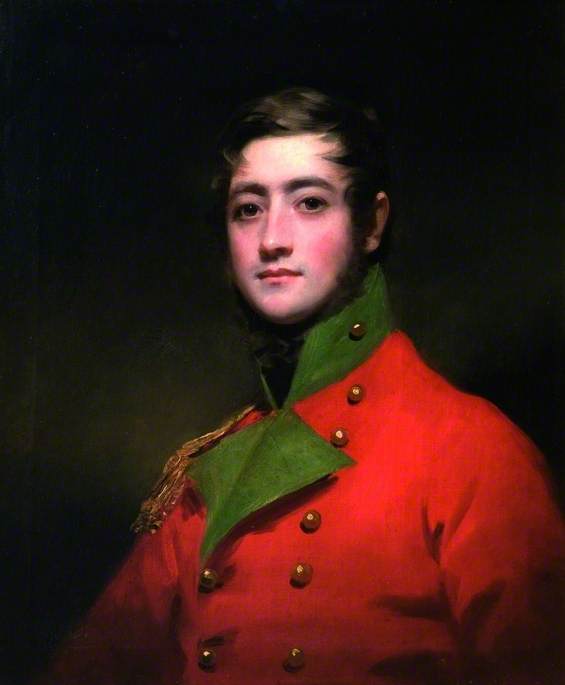 顺序 藝術再現 Alexander Graham Spiers中校(b.1793), 1814 通过 Henry Raeburn (1756-1823, United Kingdom) | ArtsDot.com