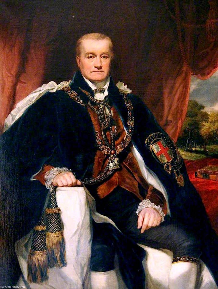 Order Artwork Replica George John, 2nd Earl Spencer, First Lord of the Admiralty, 1829 by George Clint (1770-1854, United Kingdom) | ArtsDot.com