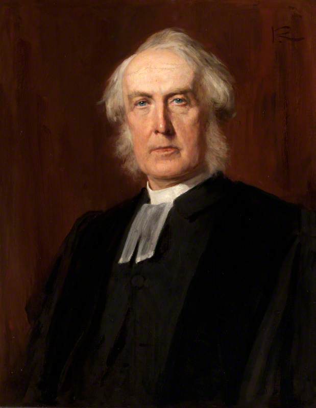 Buy Museum Art Reproductions Reverend Robert Rainy (1826–1906), Principal of New College, 1890 by George Agnew Reid (1860-1947, Canada) | ArtsDot.com