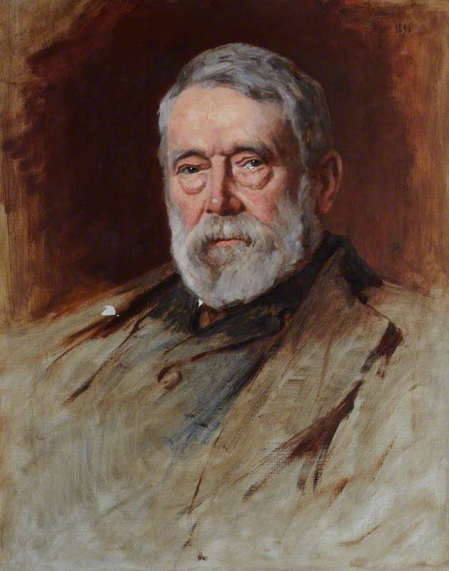 Order Art Reproductions Professor David Masson (1822–1907), Historian and Author, 1896 by George Reid (1860-1947, Canada) | ArtsDot.com