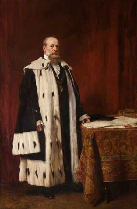 Buy Museum Art Reproductions John Ure (1824–1901), Lord Provost of Glasgow (1880–1883), 1885 by George Reid (1860-1947, Canada) | ArtsDot.com