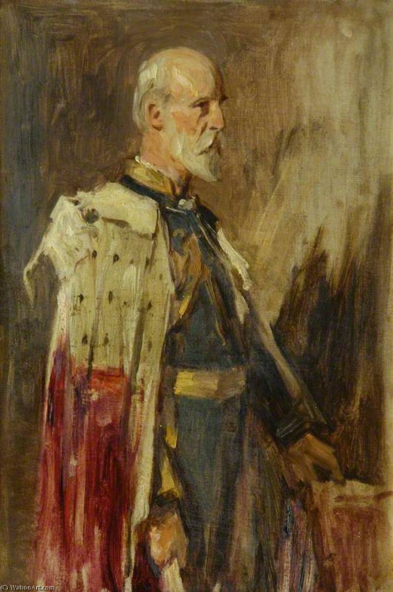 Order Oil Painting Replica The Earl of Wemyss by George Reid (1860-1947, Canada) | ArtsDot.com
