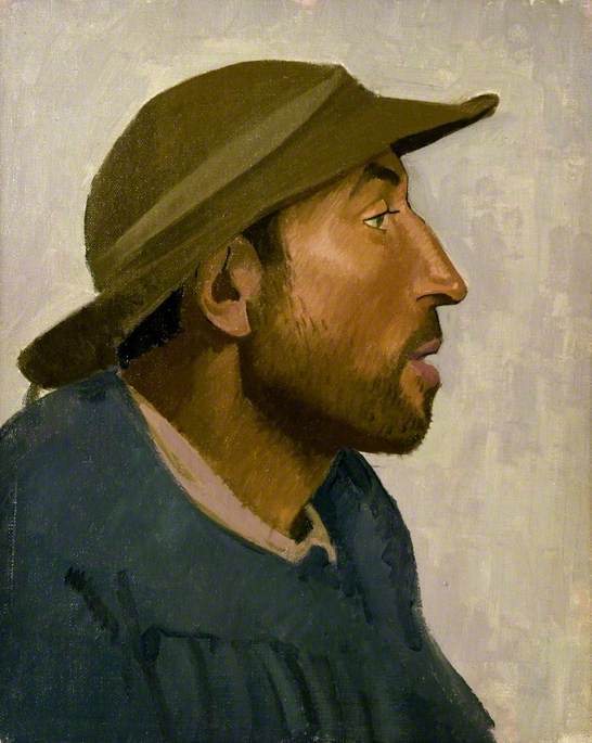 Order Art Reproductions Breton Peasant by Henry Lamb (Inspired By) (1883-1960, Australia) | ArtsDot.com