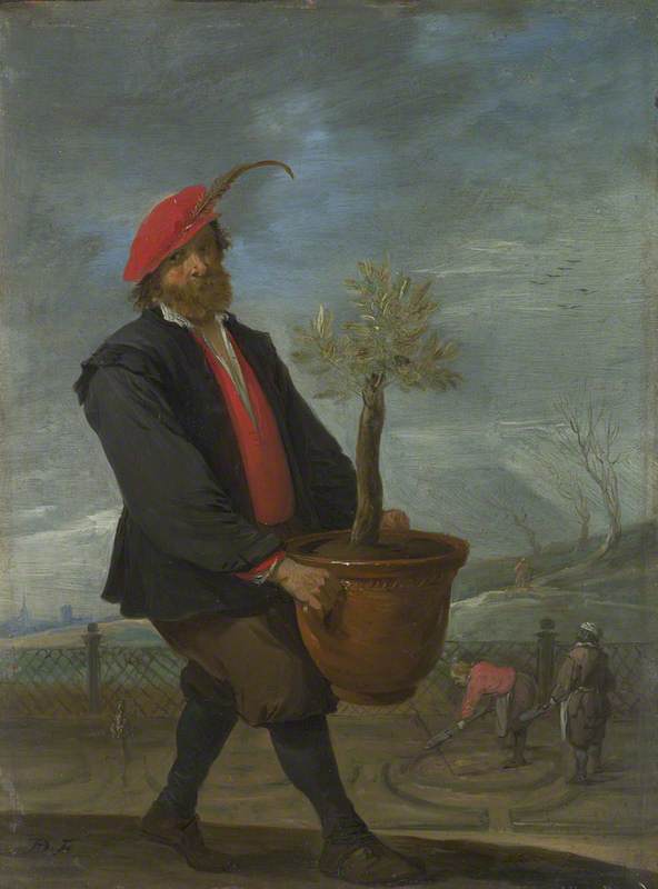 Order Paintings Reproductions Spring, 1644 by David The Younger Teniers (1610-1690, Belgium) | ArtsDot.com