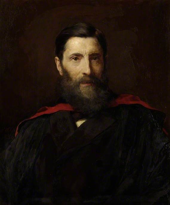 Order Paintings Reproductions Professor Sir George Murray Humphrey, 1886 by Walter William Ouless (1848-1933) | ArtsDot.com