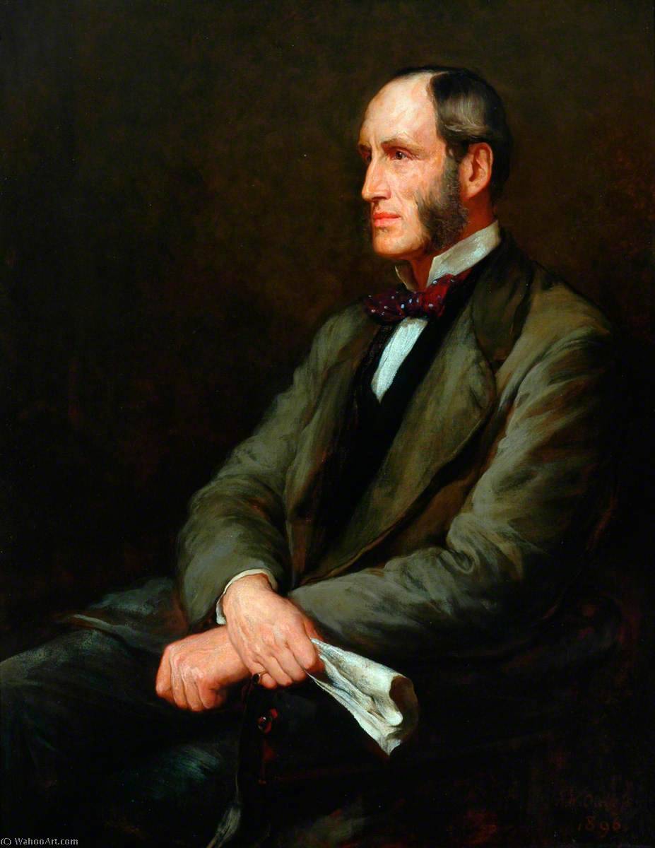 Order Art Reproductions John Dent Dent, Chairman, North Eastern Railway (copy of an earlier work), 1896 by Walter William Ouless (1848-1933) | ArtsDot.com