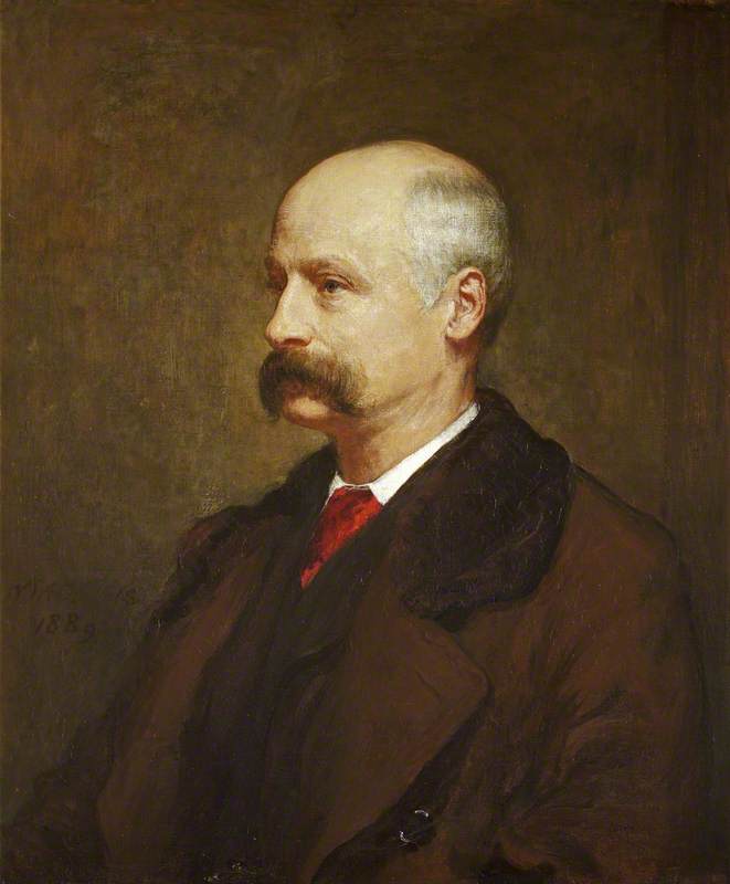 顺序 油畫 George Henry Pope, Financer (1876-1901), Master (1904), 1889 通过 Walter William Ouless (1848-1933) | ArtsDot.com