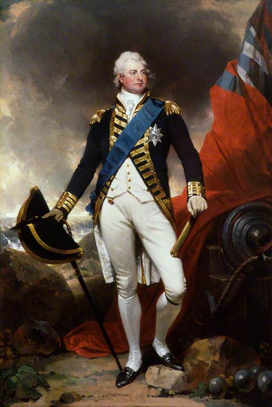 Order Paintings Reproductions King William IV, 1800 by Martin Archer Shee | ArtsDot.com