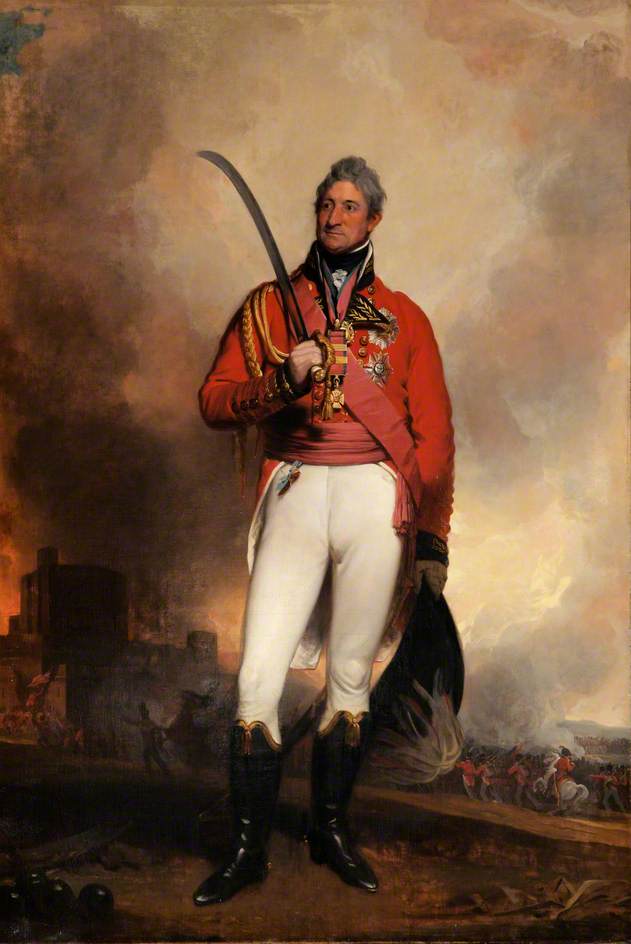 Order Art Reproductions Lieutenant General Sir Thomas Picton (1758–1815), 1820 by Martin Archer Shee | ArtsDot.com