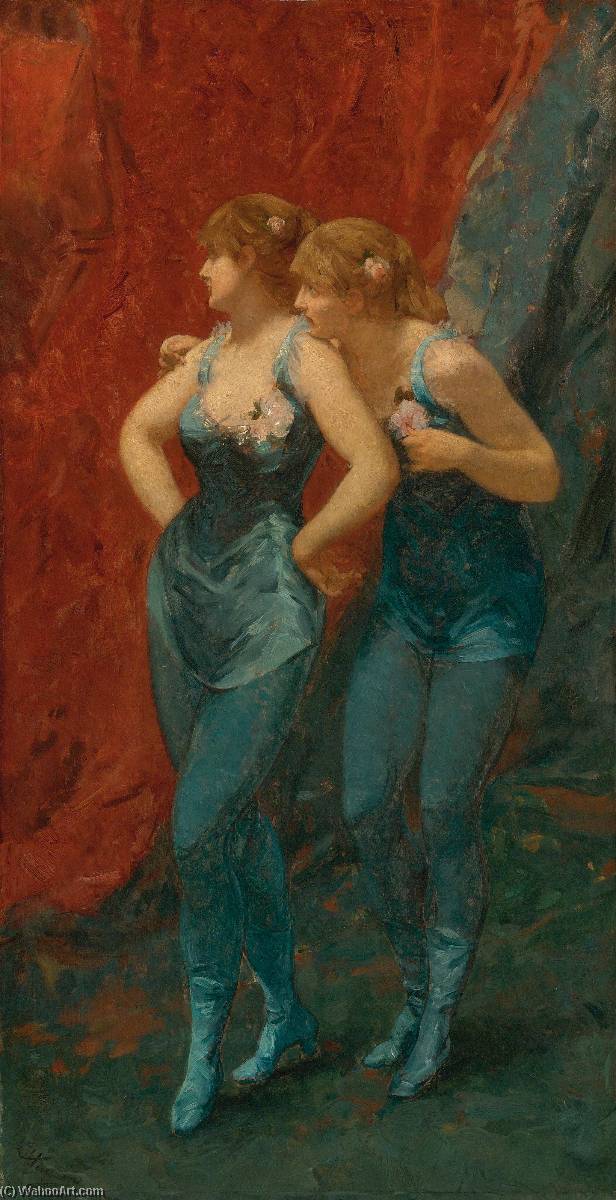 Buy Museum Art Reproductions Two Dancers by Charles Hermans (1839-1924) | ArtsDot.com