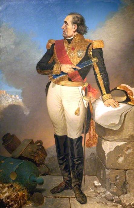 Order Paintings Reproductions Le Maréchal Soult (1769–1851), Duc de Dalmatie, 1835 by Joseph Désiré Court (1797-1865, France) | ArtsDot.com