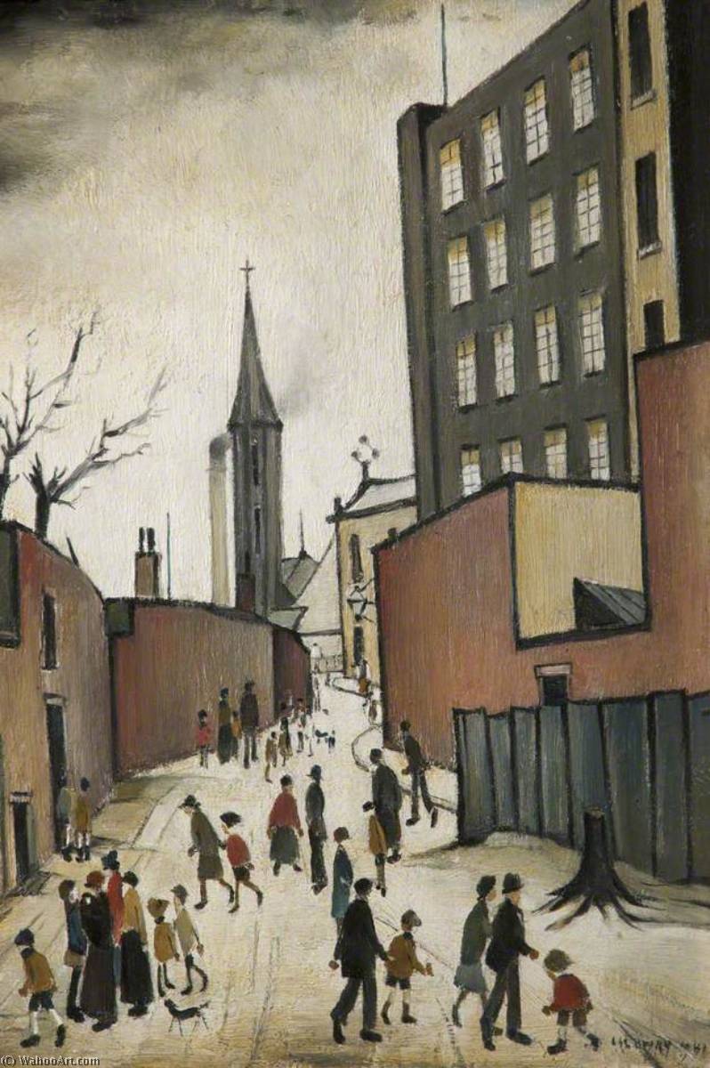 Albion Mill, 1941 by Lawrence Stephen Lowry Lawrence Stephen Lowry | ArtsDot.com