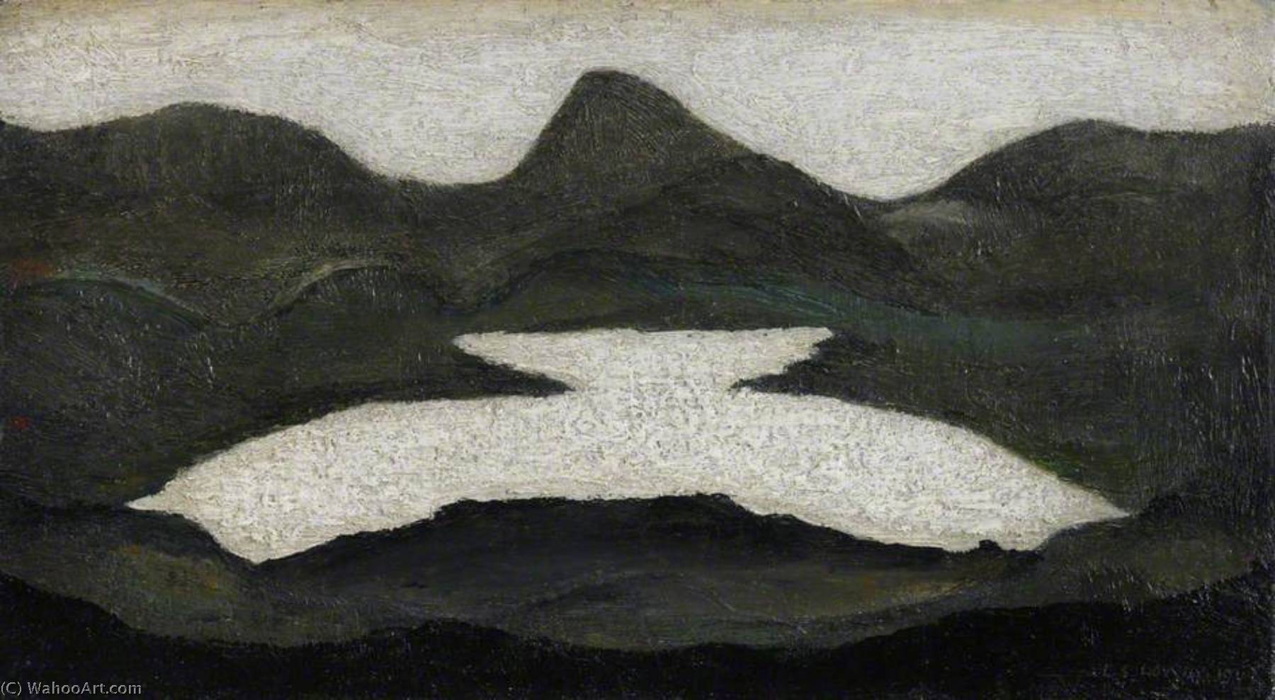 Mountain Lake, 1943 by Lawrence Stephen Lowry Lawrence Stephen Lowry | ArtsDot.com