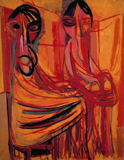 Les soeurs de Barcelone di Maurice Esteve (1904-2001, France) Maurice Esteve | ArtsDot.com