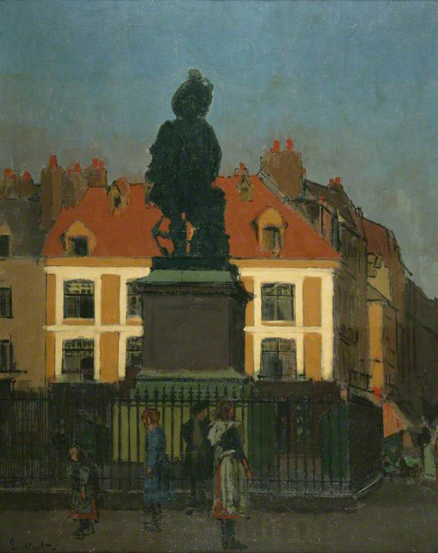 Buy Museum Art Reproductions Le Grand Duquesne, Dieppe by Walter Richard Sickert (1860-1942, Germany) | ArtsDot.com