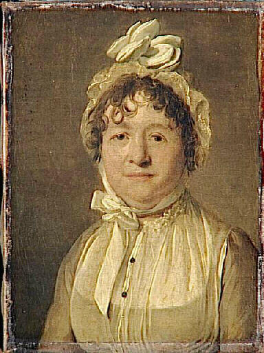 Order Paintings Reproductions Portrait de femme en bonnet de gaze by Louis Léopold Boilly (1761-1845, France) | ArtsDot.com