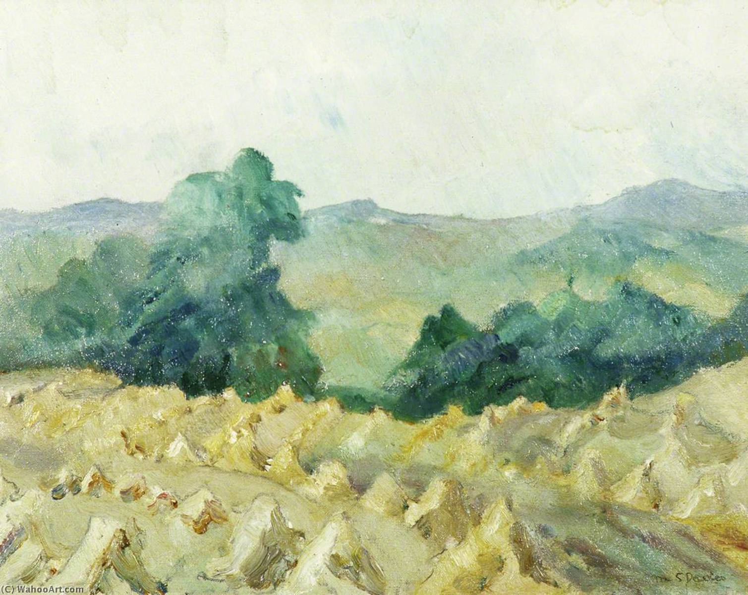 Buy Museum Art Reproductions The Harvest, 1940 by Margaret Sidney Davies (Inspired By) (1884-1963) | ArtsDot.com