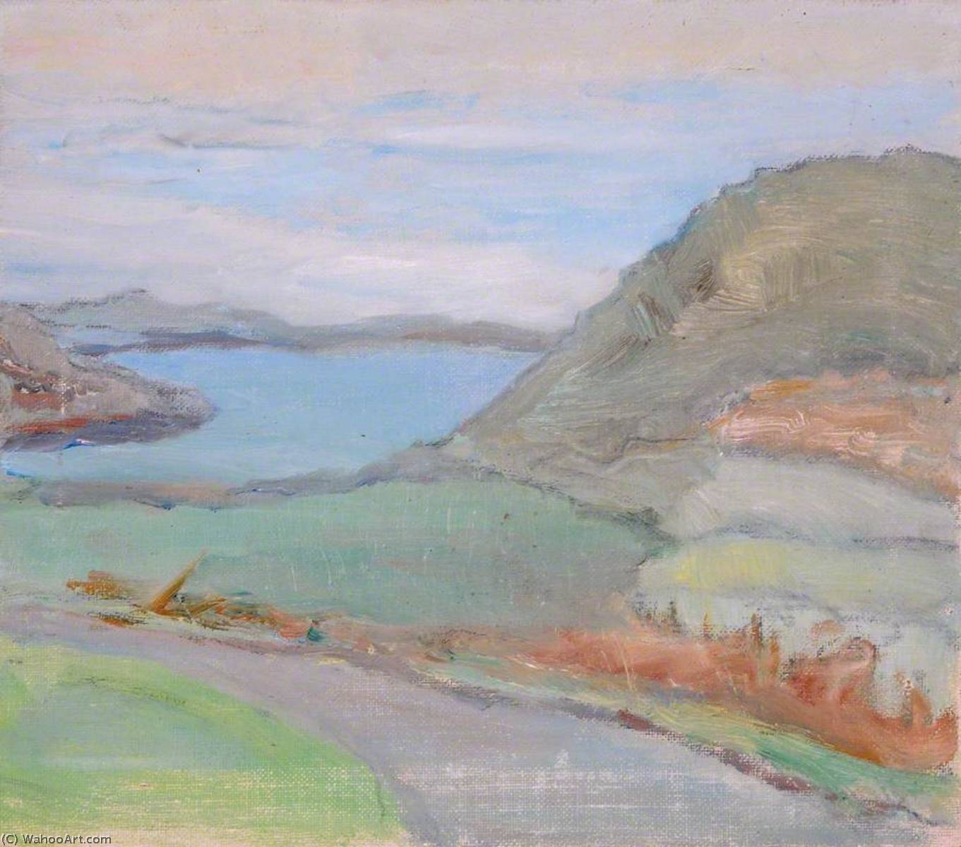 Order Art Reproductions Tal y Llyn ( ) by Margaret Sidney Davies (Inspired By) (1884-1963) | ArtsDot.com