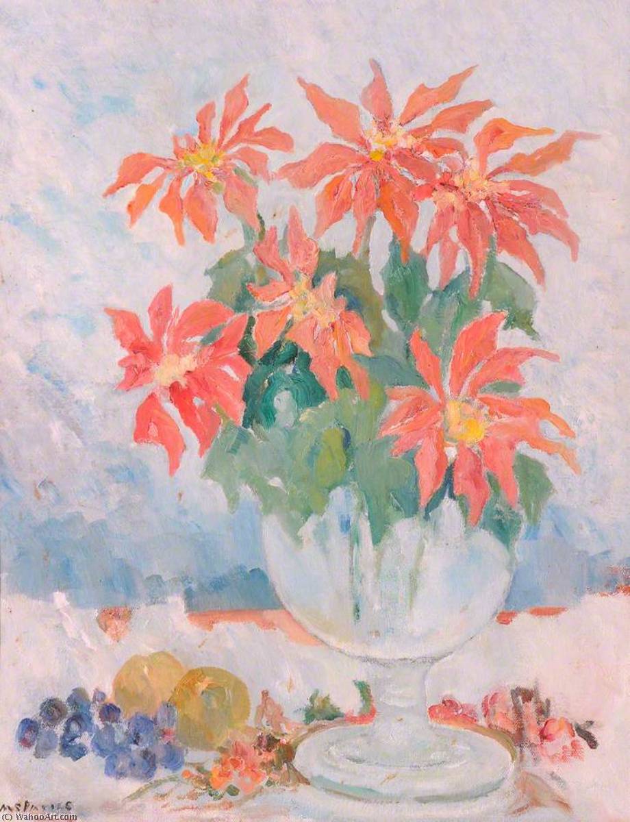 Buy Museum Art Reproductions Flowers by Margaret Sidney Davies (Inspired By) (1884-1963) | ArtsDot.com