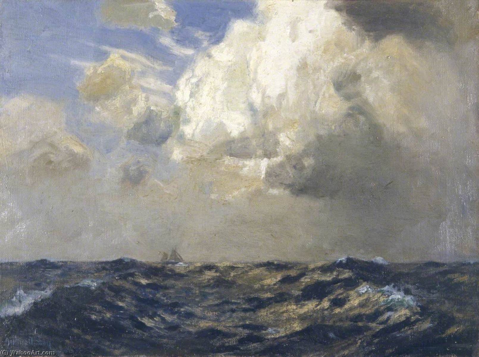 Order Paintings Reproductions Freshening Clouds by Albert Julius Olsson (1864-1942) | ArtsDot.com