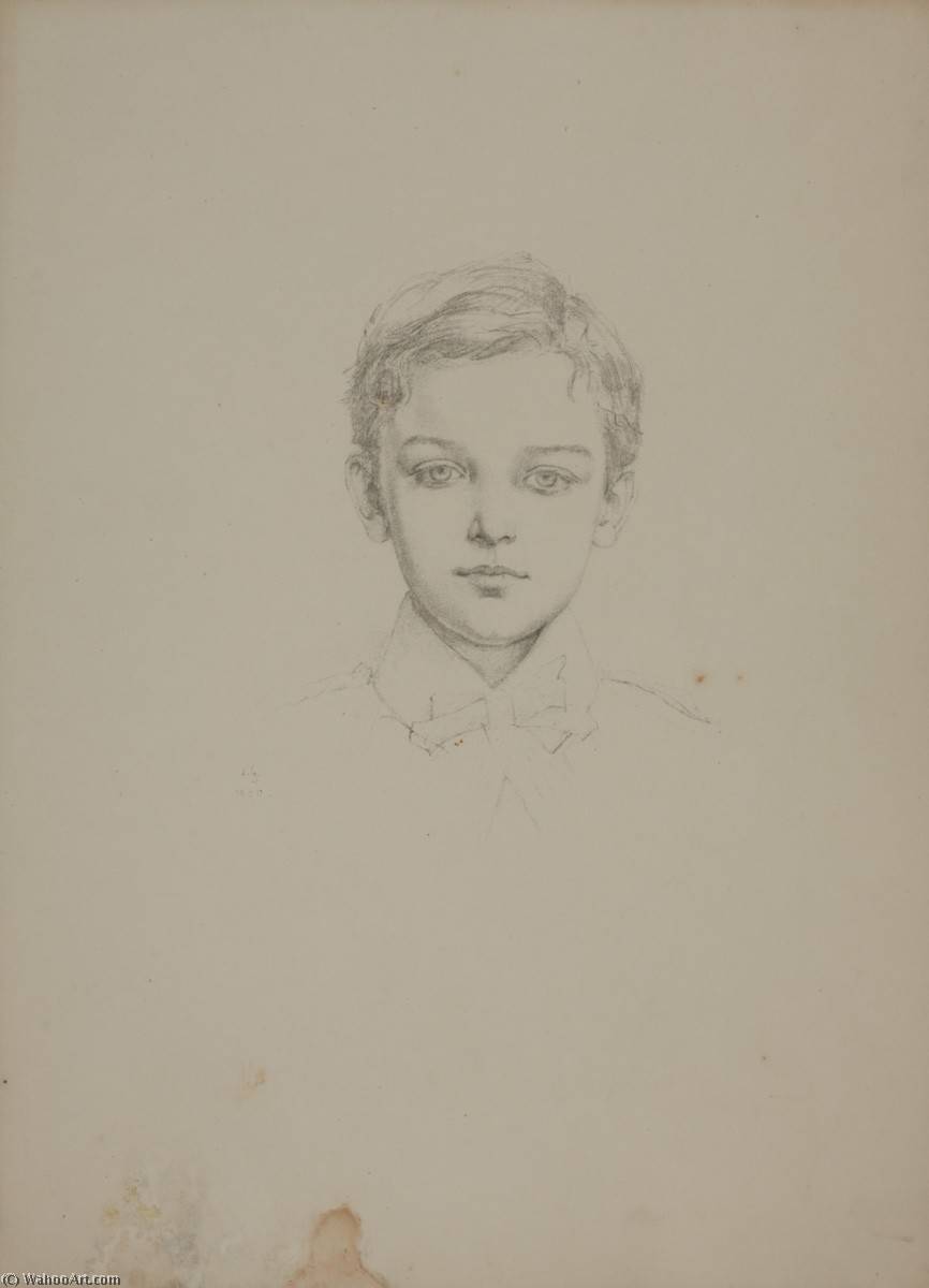 Order Art Reproductions The Hon. Neil Primrose (1882–1917), 1890 by Violet Manners (1856-1937) | ArtsDot.com