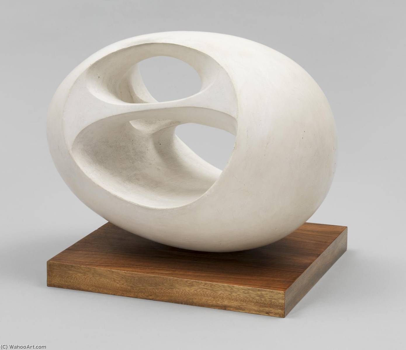 Buy Museum Art Reproductions Oval Sculpture (No. 2), 1958 by Dame Barbara Hepworth (Inspired By) (1903-1975, United Kingdom) | ArtsDot.com