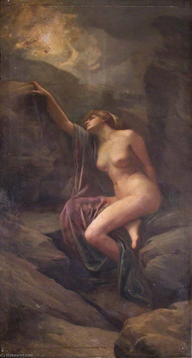 Order Art Reproductions Nude Study, 1910 by Beatrice Offor (1864-1920, United Kingdom) | ArtsDot.com
