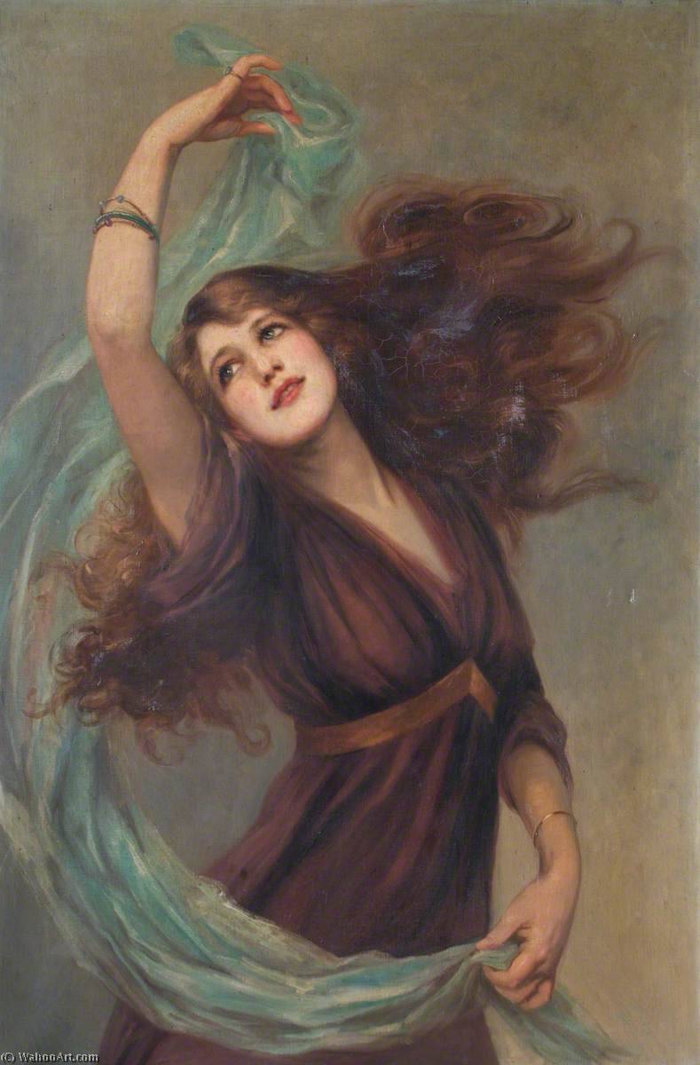 Bestellen Gemälde Reproduktionen Esme Dancing, 1917 von Beatrice Offor (1864-1920, United Kingdom) | ArtsDot.com