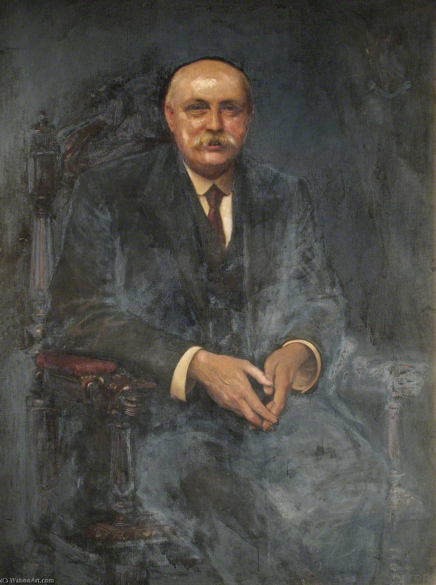 Buy Museum Art Reproductions Frederick W. Drewett, Director of the Prince of Wales General Hospital, Tottenham, 1915 by Beatrice Offor (1864-1920, United Kingdom) | ArtsDot.com