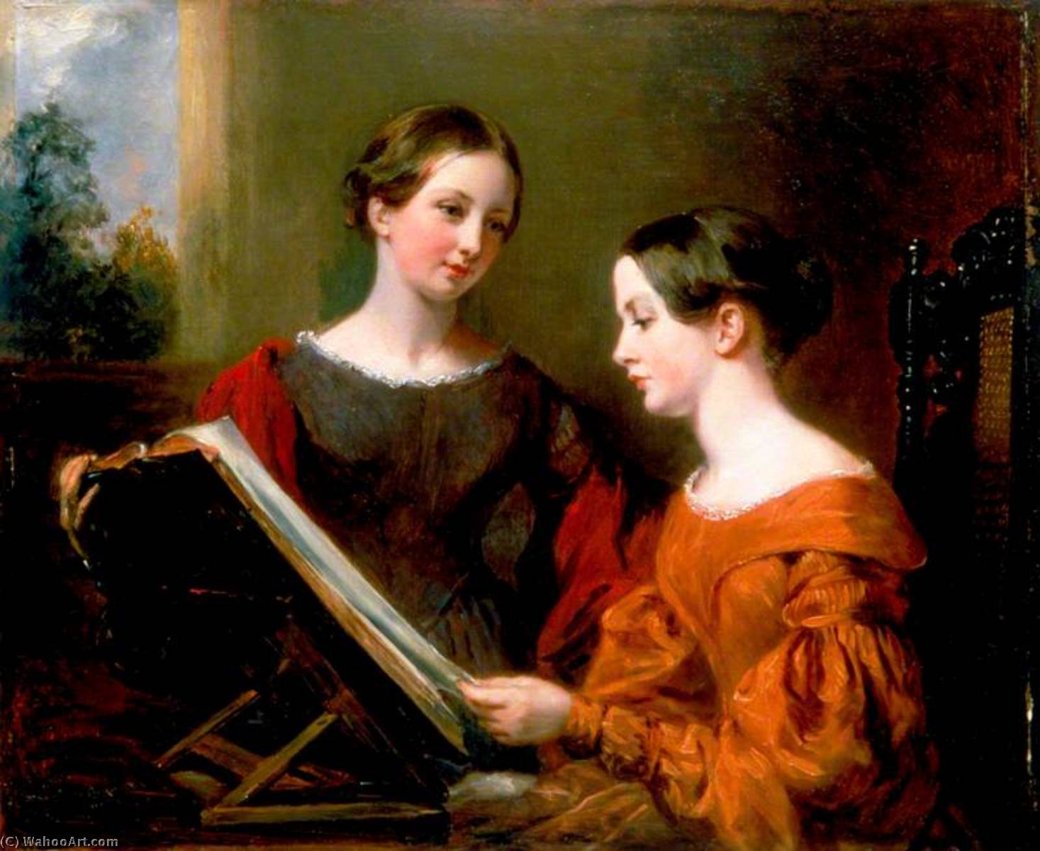 顺序 藝術再現 修女, 1839 通过 Margaret Sarah Carpenter (1793-1872) | ArtsDot.com