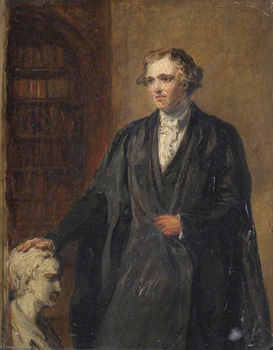 Order Paintings Reproductions William Whewell (1794–1866), Master (1841–1866), Writer on the History and Philosophy of Science, 1842 by Margaret Sarah Carpenter (1793-1872) | ArtsDot.com