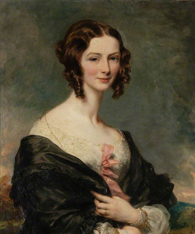 Order Oil Painting Replica Mary, Lady Haddo by Margaret Sarah Carpenter (1793-1872) | ArtsDot.com