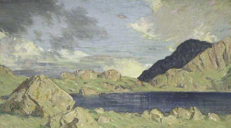 Buy Museum Art Reproductions Coniston Old Man from Levers Water, 1910 by Charles John Holmes (1868-1936) | ArtsDot.com
