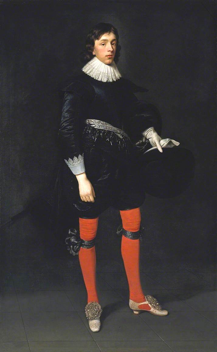 Order Oil Painting Replica Portrait of James Hamilton, Earl of Arran, Later 3rd Marquis and 1st Duke of Hamilton, Aged 17, 1623 by Daniel I Mijtens (1590-1648, Netherlands) | ArtsDot.com