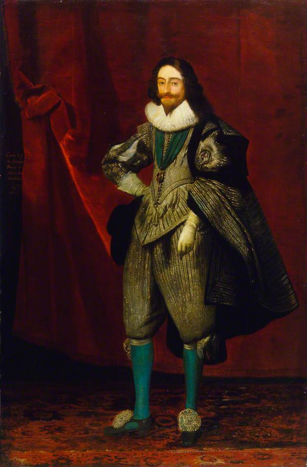 Order Paintings Reproductions King Charles I (1600–1649), 1629 by Daniel I Mijtens (1590-1648, Netherlands) | ArtsDot.com