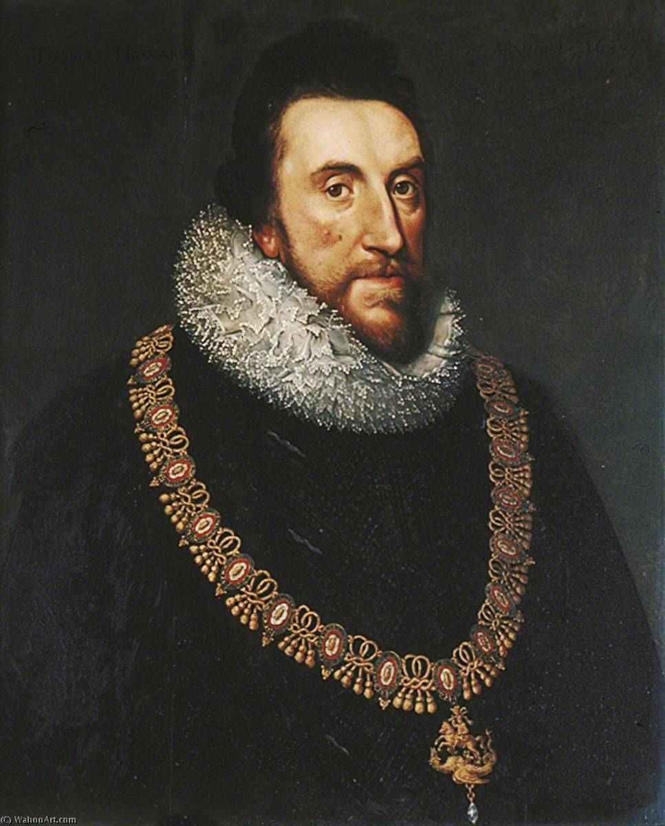 Ordinare Riproduzioni Di Quadri Thomas Howard (1585–1646), conte di Arundel, 1630 di Daniel I Mijtens (1590-1648, Netherlands) | ArtsDot.com