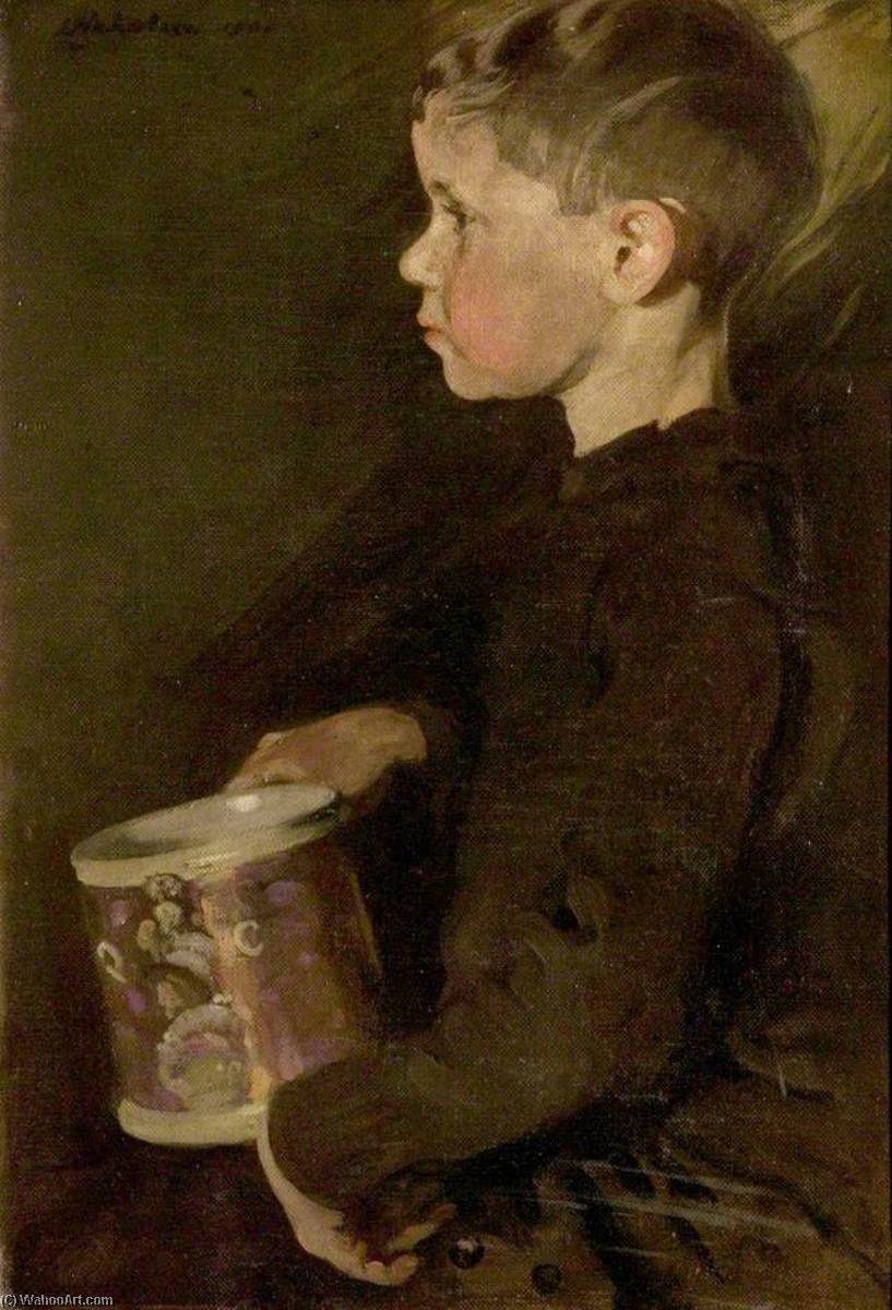 Buy Museum Art Reproductions Boy with the Caroline Mug, 1899 by William Newzam Prior Nicholson | ArtsDot.com