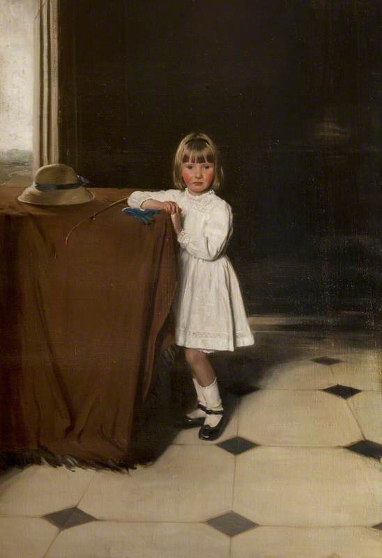 Buy Museum Art Reproductions Anne Stirling Maxwell (b.1906), 1911 by William Newzam Prior Nicholson | ArtsDot.com
