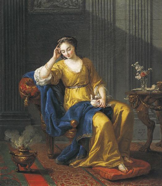 Order Art Reproductions La Douce Mélancolie by Joseph Marie Vien (1716-1809) | ArtsDot.com