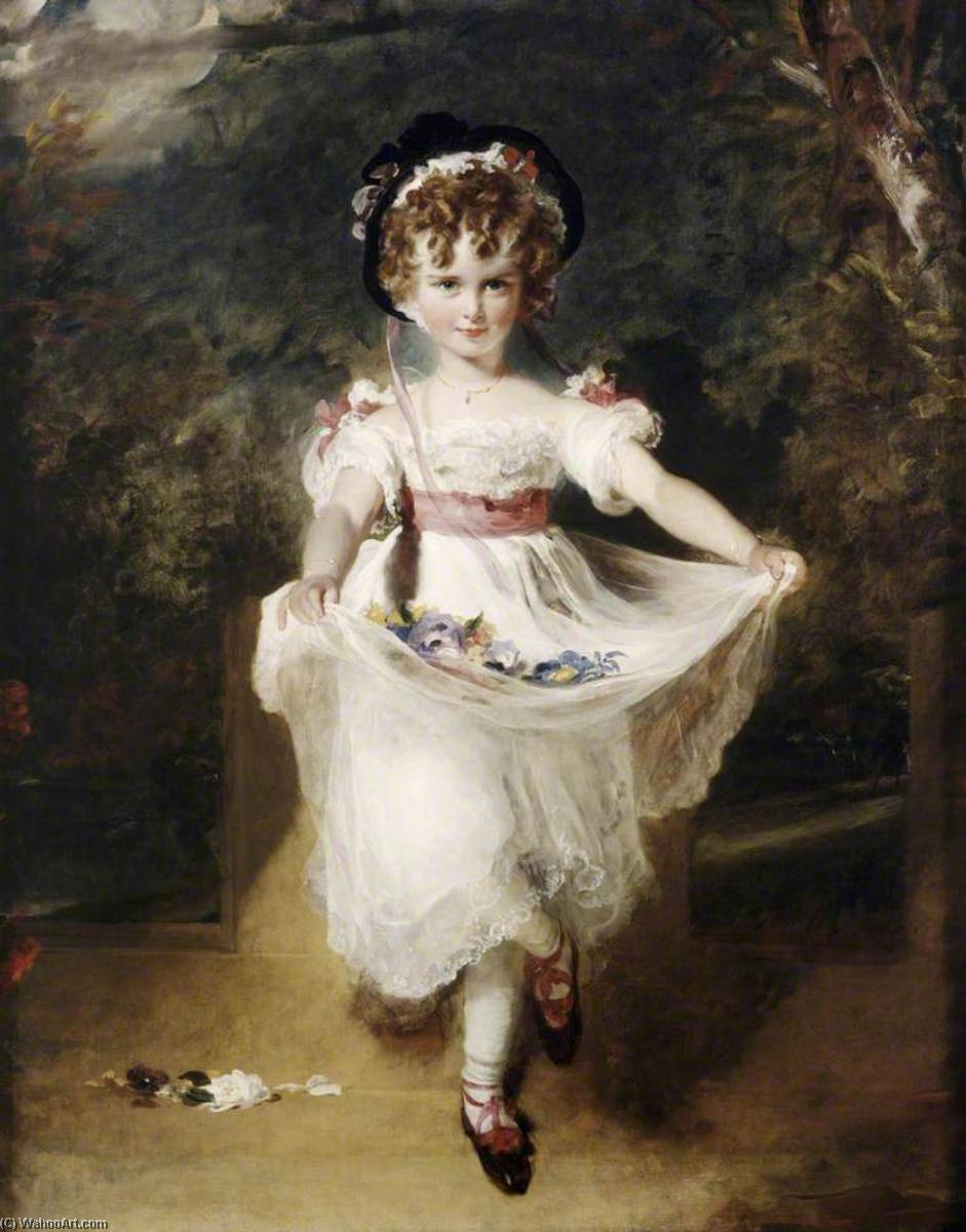 Order Art Reproductions Miss Murray, 1826 by Thomas Lawrence | ArtsDot.com